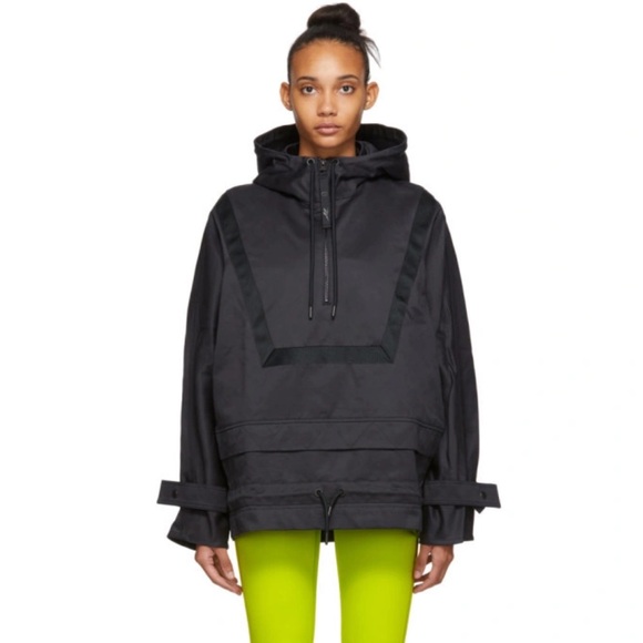 Reebok x Victoria Beckham Anorak Jacket Midnight Navy Size Small NWT - Picture 1 of 14